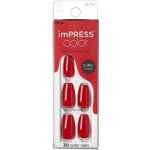 KISS imPRESS Color Medium umělé nehty Reddy or Not 30 ks – Zboží Dáma