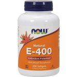 Now Foods Vitamín E Přírodní 400 iu 250 kapslí – Hledejceny.cz