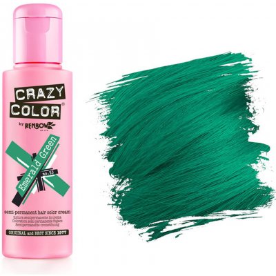 Crazy Color barva na vlasy EMERALD GREEN