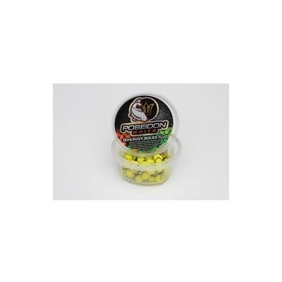 Poseidon Baits Rohlíkové boilies Fluo 40g 12mm Česnek