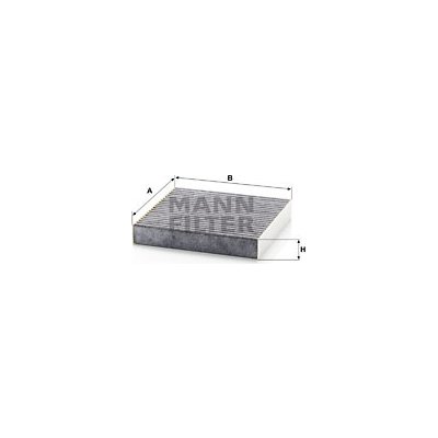 MANN-FILTER Filtr, vzduch v interiéru CUK20006 – Hledejceny.cz