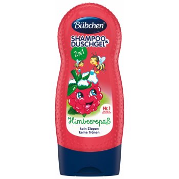 Bübchen šampon a sprch.gel malina 230 ml