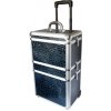 Hairway Sekční kufr na kolečkách 4-dílný tmavě modrý 28589