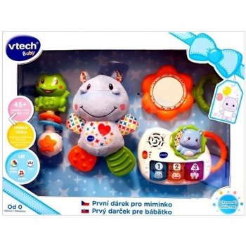 Vtech první dárek pro miminko CZ modrý