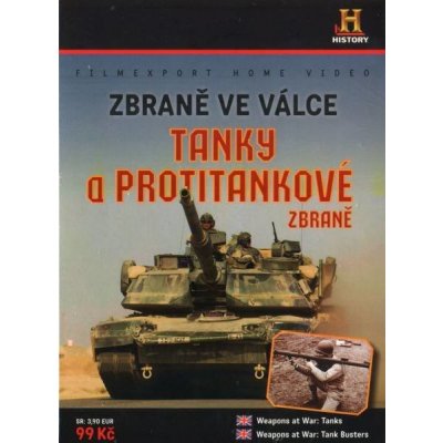 Zbraně ve válce: Tanky a Protitankové zbraně digipack DVD – Zboží Mobilmania