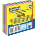 Samolepící bloček kostka neonové a pastelové 50x50mm 250ks, Donau Biella – Hledejceny.cz