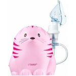 Vitammy Gattino A1503 Dětský inhalátor ve veselém tvaru koťátka, růžový – Zboží Dáma