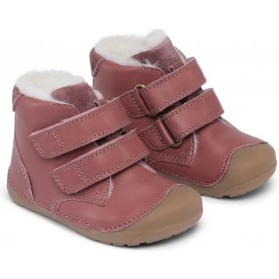 Bundgaard dětské kožené zimní boty PETIT Mid Winter (BG303201DG-726) dark rose – Zboží Mobilmania
