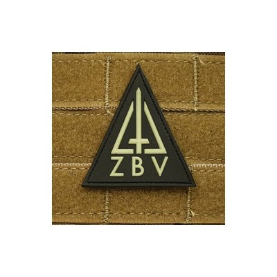 Nášivka MILITARY POLICE ZBV TRIANGLE plast GLOW IN THE DARK – Zboží Mobilmania