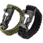 GT-550 Paracord náramek 5v1 zelená – Zboží Dáma