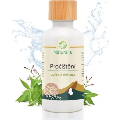 Naturalis Pročištění bylinná tinktura 50 ml – Hledejceny.cz