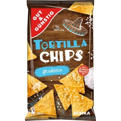 G&G Tortilla chips přírodně soleno 300 g – Sleviste.cz