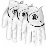 Footjoy WeatherSof 3-Pack 24 Mens Golf Glove white ML Levá – Zboží Dáma