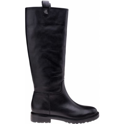 Lauren Ralph Lauren dámské boty Elden-boots-tall Boot 802882386002 černá – Zboží Mobilmania