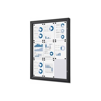 Jansen Display vnitřní vitrína 9 x A4 – Zboží Živě