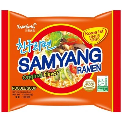 Samyang polévka Ramen Original 120 g – Sleviste.cz