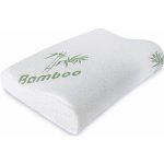 Jahu Polštář anatomický BAMBOO tvarovaný / profil ze zdravotní paměťové viskoelastické pěny zip 40x60 – Sleviste.cz