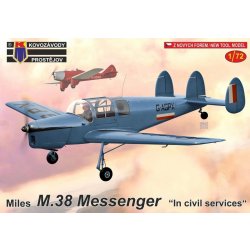 Kovozávody Prostějov Miles M.38 Messenger In Civil Services1:72