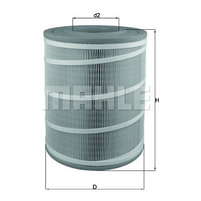 MAHLE ORIGINAL Vzduchový filtr LX3480 – Hledejceny.cz
