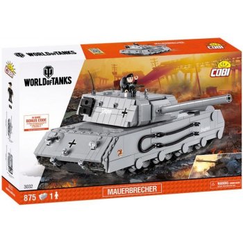 Cobi 3032 World of Tanks Mauerbrecher, 875 k, 1 f