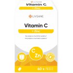 Aminolabs Livsane Vitamin C + Zinek vysoká dávka 60 ks – Hledejceny.cz