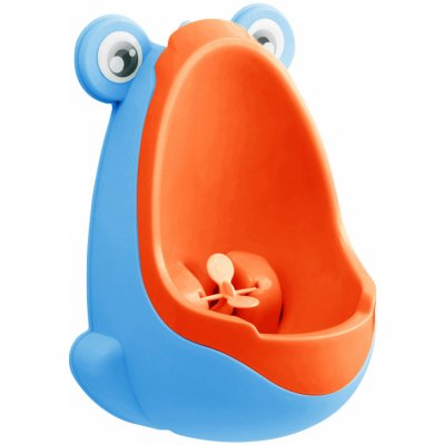 Dudlu Dětský pisoár Žába Modro-oranžová – Zboží Mobilmania