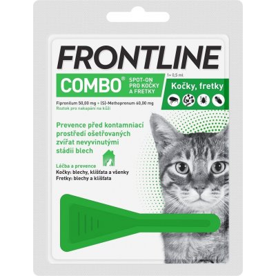 Frontline Combo Spot-On Cat 1 x 0,5 ml – Zboží Mobilmania