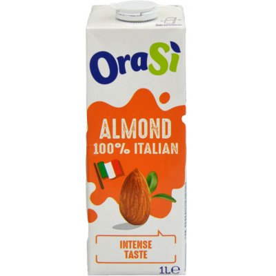 OraSi Nápoj z mandlí s vitamíny a kalciem Intense Taste vegan 1 l – Zboží Dáma
