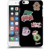 Pouzdro a kryt na mobilní telefon Apple Picasee ULTIMATE CASE Apple iPhone 6 Plus/6S Plus - Christmas Stickers