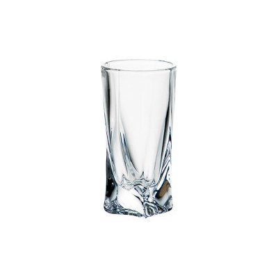 Crystal Bohemia QUADRO sklenice na lihoviny panáky 6 x 50 ml – Zboží Mobilmania