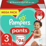 Pampers pants 3 94 ks – Zboží Mobilmania