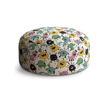 Sablio taburet Circle příšerky 40 x 50 cm – Zbozi.Blesk.cz