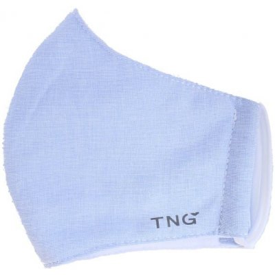 TNG dětská rouška textilní 3-vrstvá modrá S 1 ks