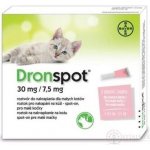 Dronspot Spot-on Cat 30 / 7,5 mg 2 x 0,35 ml – Sleviste.cz