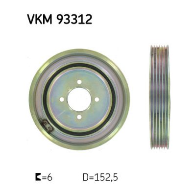 SKF řemenice, klikový hřídel VKM 93312 – Zboží Mobilmania