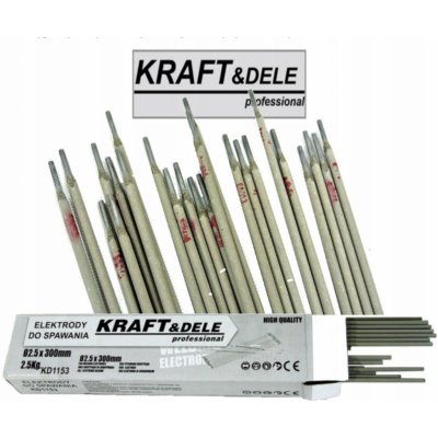 Kraft & Dele rutilové 2,5 x 300 mm KD1153 2,5 kg – Zboží Dáma