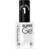 Gel lak Rimmel London Super Gel lak na nehty 001 Basic B 12 ml