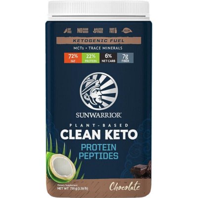 SunWarrior Clean Keto Peptides Protein 720 g