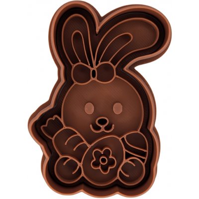 Vykrajovátko s razítkem Králičice s nadílkou | Velikonoční perníčky – Zboží Mobilmania