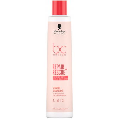 Schwarzkopf Professional BC Bonacure Repair Rescue+ pečující šampon pro poškozené vlasy 250 ml – Hledejceny.cz