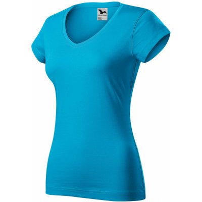 Malfini Fit V-neck 162 černá – Zboží Dáma