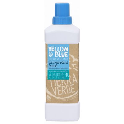 Yellow&Blue Univerzální čistič (1 l) - s pomerančovou silicí - Yellow&Blue (Tierra Verde)