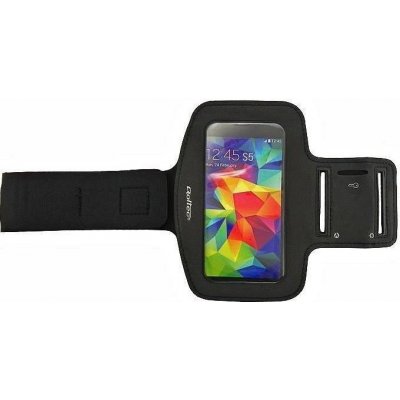 Pouzdro Qoltec Sportovní Armband smartphone max.5'' černé