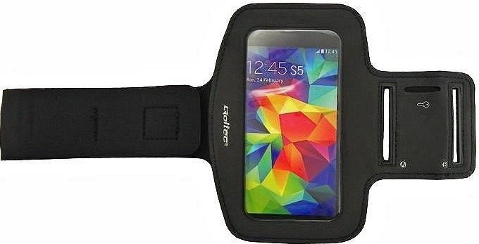 Pouzdro Qoltec Sportovní Armband smartphone max.5\'\' černé