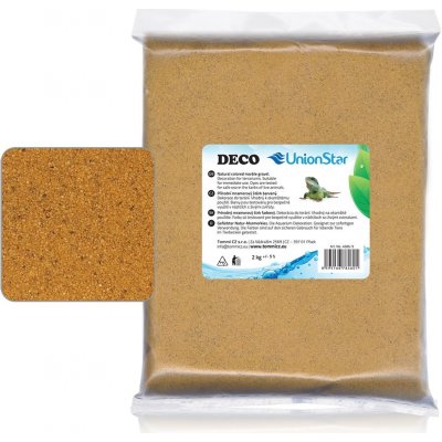 Unionstar Deco písek sahara 0,7-1,2 mm, 2 kg – Zboží Dáma