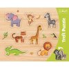 Dřevěná hračka Trefl vkládačka Safari