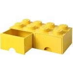 LEGO® úložný box s šuplíky 25 x 25 x 18 cm žlutá – Zboží Dáma