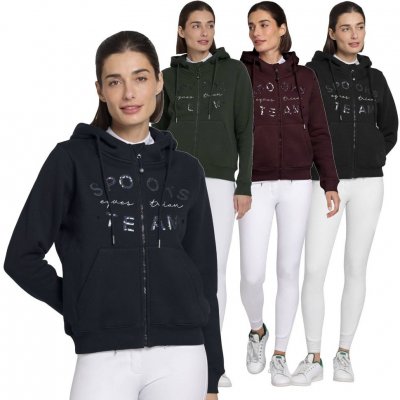 Spooks Mikina Ariaah Hoody dámská plum – Sleviste.cz