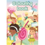 Rappa Kniha omalovánek 72 stran A4 sladkosti – Hledejceny.cz