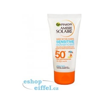 Garnier Ambre Solaire Sensitive Advanced Kids ochranný krém SPF50+ 50 ml